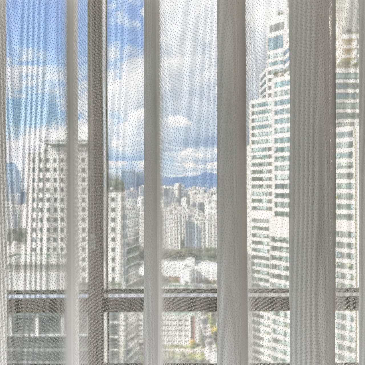 강남 도곡 타워팰리스 유니슬렛 거튼 거실 써니케임홈 시공사례 시공
