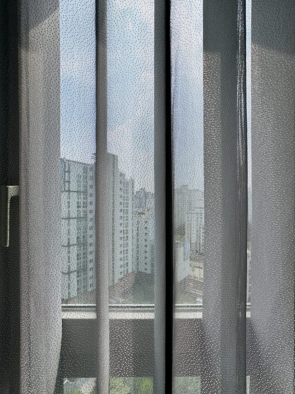 분당 봇들9단지 금호어울림 유니슬랫 커튼 화이트, 소프트화이트, W그레이 컬러 써니케임홈 시공사례 유니슬렛 커튼 — 풀 채광 / 45도 각도 조절 / 사생활 보호